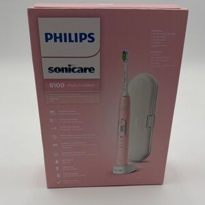 Philips Sonicare 6100 Pink Toothbrush Set